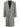 HOUNDSTOOTH SINGLE-BREASTED OVERCOAT 012 BLK OFF WHT