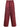 MICRO FACE LOGO-PATCH WIDE-LEG SWEATPANTS WIN RED